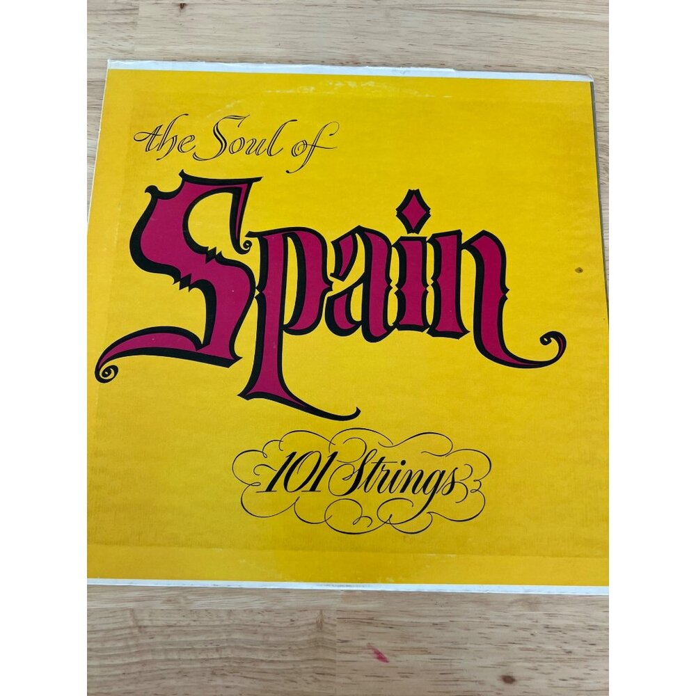 The Soul Of Spain By 101 Strings Vinyl Record SF-6600 Vintage Album